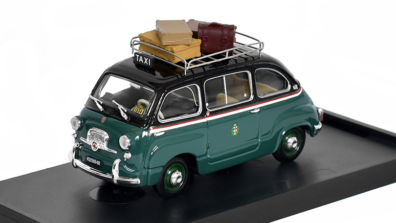 Fiat 600 D Multipla 1960 Taxi di Milano 1:43 - BRUMM