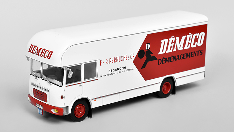 Berliet GBK75 Truck Demeco 1967 1:43 Hachette časopis s modelem 