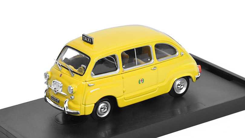 Fiat 600 D Multipla Taxi di Milano 1970 1:43 - Brumm