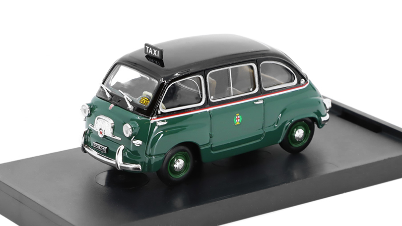 Fiat 600 Multipla 1a serie 1956 Taxi di Milano 1:43 - Brumm