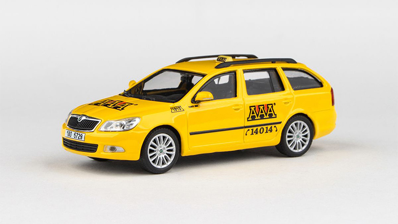 Škoda Octavia II FL Combi  2008 AAA Taxi 1:43 - Abrex